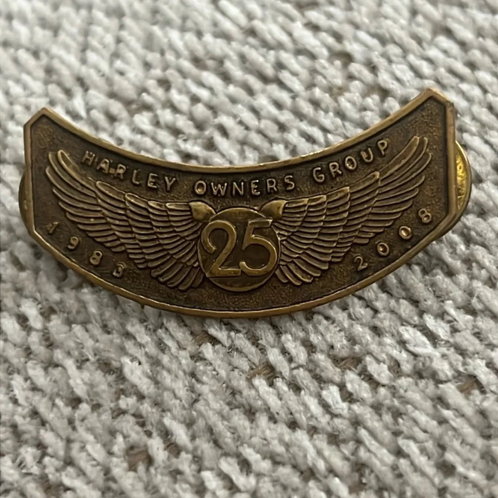 Harley owners group patch pin